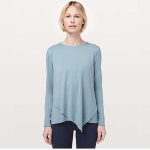NWT LULULEMON Sweetest Day Swiftly Tech Asymmetrical Long Sleeve Athletic Top